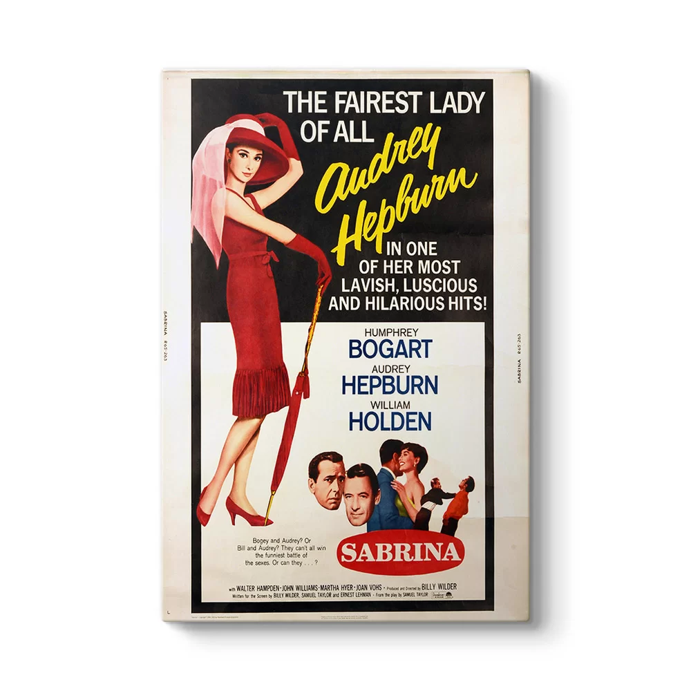 Audrey Hepburn - Sabrina Tablosu - Model 2